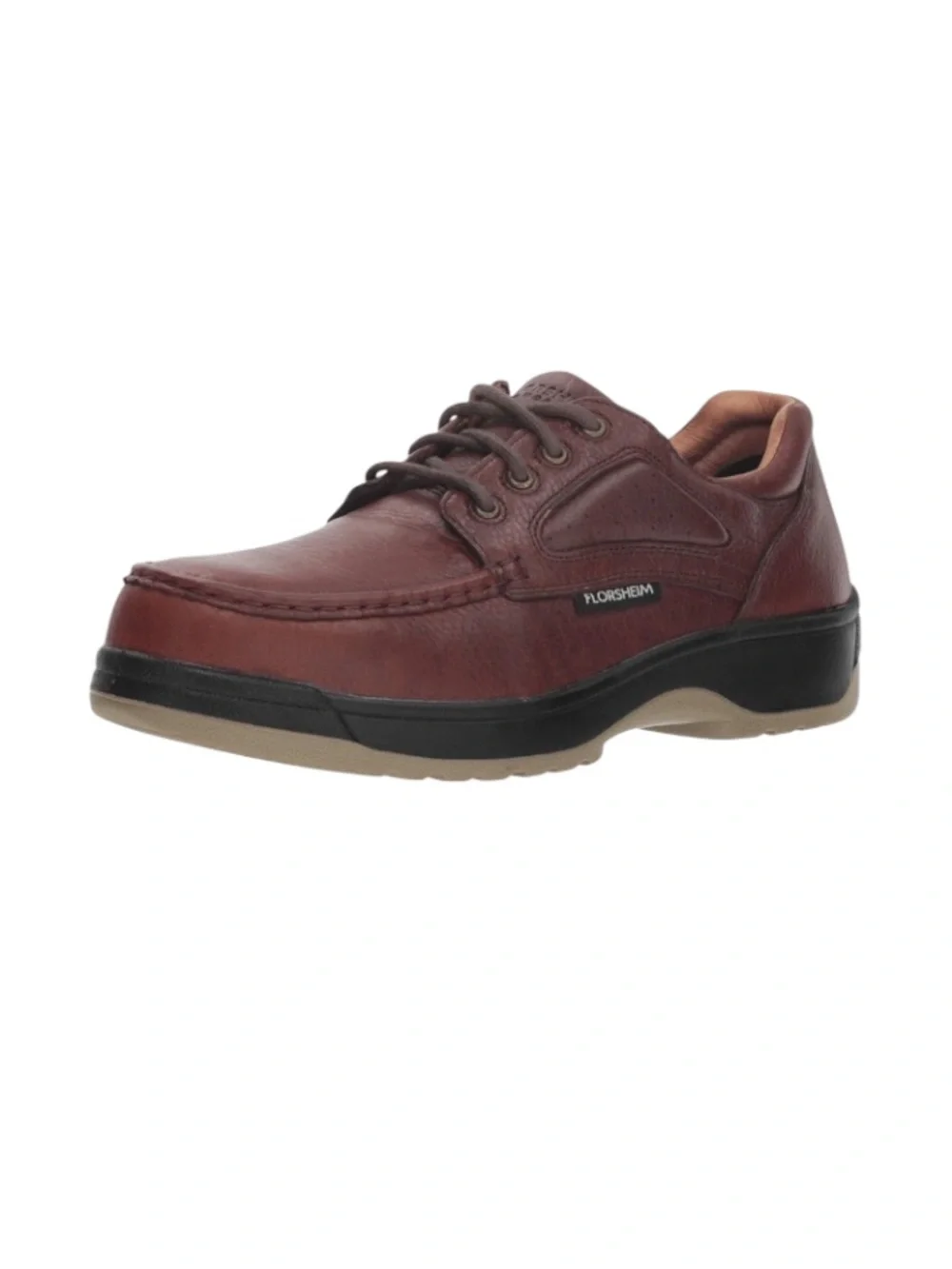 FLORSHEIM Men's Rambler Creek Brown Casual Moc Toe Oxford Shoes (FS2700) Size 9D